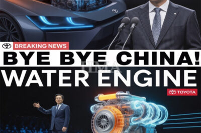 BREAKING: Toyota Just Unveiled a WATER Engine That Could DISRUPT the EV Industry!