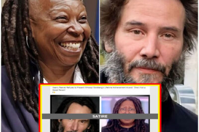 BREAKING: In a moment that shook Hollywood, Keanu Reeves reportedly refused to present Whoopi Goldberg with a Lifetime Achievement Award – reportedly because: “She’s not a nice person.” What led to this shocking decision by one of Hollywood’s most beloved stars? The full story behind the tension, history and backlash is bigger than anyone expected…