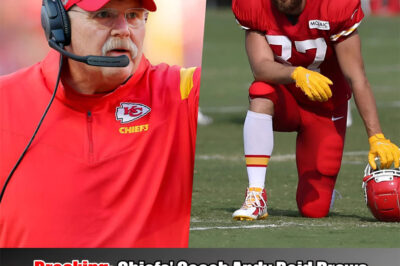 BREAKING: Chiefs Coach Andy Reid Fires 3 Star Players for Kneeling During Anthem—“Support the Game, Not the Anthem”. In a bold and controversial move, Kansas City Chiefs head coach Andy Reid has reportedly fired three of his top players for kneeling during the national anthem. His strong statement is stirring up controversy in the sports world. What led to the decision—and how are fans and the league reacting? The fallout is just beginning.