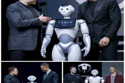 What if Elon Musk personally introduced Tesla’s advanced humanoid robot to soccer legend Cristiano Ronaldo? A chance meeting between the tech industry’s boldest pioneer and the world’s most disciplined athlete could spark an unlikely alliance — or a sensational rivalry. What did Ronaldo say when the robot mimicked his famous goal celebration? You won’t believe what happened.