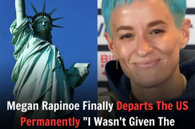 Megan Rapinoe has officially left the United States for good — and her farewell message surprised many: “I wasn’t respected enough here.” What led to the soccer star’s dramatic decision to leave her homeland, and where will she go next? The full story behind her controversial departure reveals more than anyone expected.