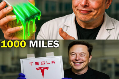 It’s finally happened — Elon Musk just revealed something that’s rocking the electric vehicle industry. An American-made Tesla battery with an incredible 1,000-mile range and the ability to charge in just four minutes has been leaked. What does this mean for the future of electric vehicles — and why are industry leaders worried? The breakthrough could be even bigger than we thought.