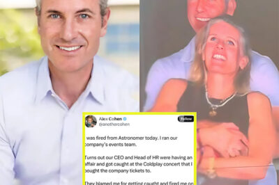 “They FIRED me for seeing what I wasn’t supposed to see.” – Astronomer employee EXPOSES secret Coldplay concert affair between CEO Andy Byron and HR boss Kristin Cabot – gets TERMINATED after booking tickets that revealed them, now SUES company for $30 MILLION over TOXIC culture and RETALIATION