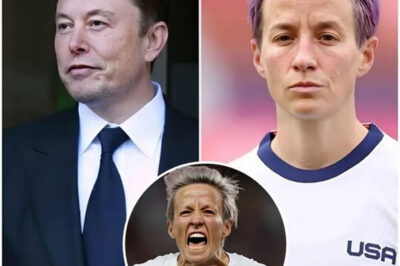 BREAKING: Megan Rapinoe Explodes Over $100 Million Loss — Blames Elon Musk and Threatens to Leave the US. In a shocking outburst that’s making headlines, soccer icon Megan Rapinoe has hit out at Elon Musk, claiming his actions cost her $100 million — and now she’s threatening to leave the US for good. “This crazy guy has no respect for me,” she said in a blistering statement. But what’s really going on behind the scenes to cause such a deep rift between the sports star and the tech mogul? And is Rapinoe really serious about leaving the US altogether? The story is more dramatic than anyone expected.