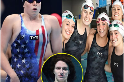 Tensions Erupt: Women’s Swimming Team Refuses to Compete Against a Biological Male Athlete — “It’s Not Fair”. In a move that’s stirring up heated debate across the country, an entire women’s swimming team has taken a bold stand — refusing to compete against a biological male athlete. Their reason? They say the playing field isn’t level. But what’s really driving this protest, and how are officials, athletes, and the public reacting behind the scenes? The backlash is growing — and the implications could shake up the future of competitive sports.
