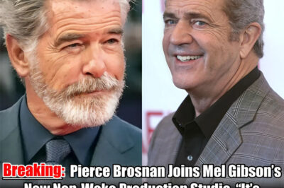 BREAKING: Pierce Brosnan Teams Up With Mel Gibson’s New Unwoke Film Studio — ‘It’s the Right Thing to Do,’ He Says. In a stunning move that’s shaking up Hollywood, Pierce Brosnan has officially teamed up with Mel Gibson’s newly launched unwoke film studio. Why did the former 007 decide to make this bold leap—and what does it mean for the future of mainstream entertainment? Brosnan’s surprising announcement hints at a deeper cultural shift taking place behind the camera lens.