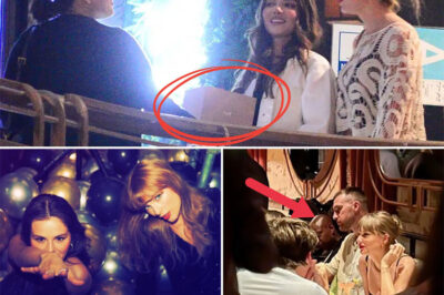 Taylor Swift appeared stunning and radiant at her best friend Selena Gomez’s 33rd birthday party, and fans were thrilled to discover that Travis Kelce was also in attendance. But why didn’t he show up in any of the photos Selena posted on Instagram? It turns out the encounter was somewhat awkward — Travis came face-to-face with the person who had reportedly advised his girlfriend to break up with him not once, but five times. The meeting left Travis in a slightly haunted state.