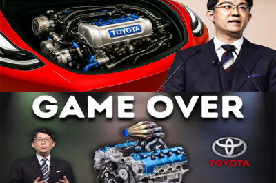 BREAKING: Toyota CEO reveals groundbreaking hydrogen engine that could shake the foundations of the electric vehicle industry! Is this the clean energy revolution no one saw coming? Here’s why Tesla and others should be worried…
