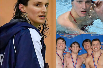 BREAKING: Lia Thomas Banned From 2025 Olympics—Must Compete Against Men, Male Athletes React Shockingly. In a major Olympic shakeup, Lia Thomas has been officially banned from competing in women’s events in 2025 and will now have to compete against men. But it was the unexpected and brutally frank reactions from male athletes that stunned Thomas and sparked a fierce global debate. What exactly did they say, and how did it all happen? The details are staggering.