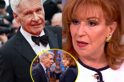 “Harrison Ford Kicked Off The View After Explosive Clash with Joy Behar – ‘You’re Out of Line,’ He Roars Before Walking Off Set!”
