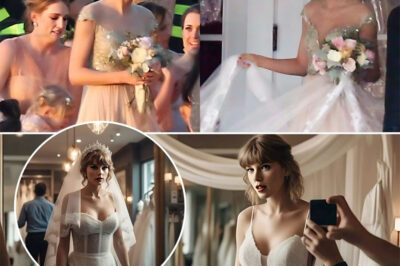 BREAKING: Taylor Swift Spotted Trying on Wedding Dresses—But It’s Her Unexpected Companion Who’s Causing Big Controversy