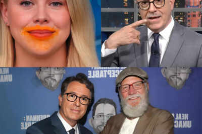 “YOUR BODY LANGUAGE JUST FILED FOR DIVORCE.” Stephen Colbert Mocks Karoline Leavitt On Live TV — Until She Dares to Mention the One Thing He Never Recovered From