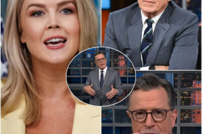 Karoline Leavitt Sought a Fight, But Colbert’s Poise Stole the Show: A Tense, Unforgettable Studio Moment