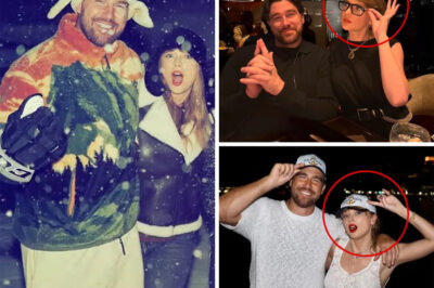 Travis Kelce has been quietly reminiscing about his relationship, sharing never-before-seen photos of himself and Taylor Swift over the past five months. But during their most recent public appearance, fans spotted something on Taylor’s arm, and it immediately sparked a wave of speculation. Does this subtle change confirm what everyone has been saying – that the engagement happened behind closed doors? No one from their group has said anything… but the clues are starting to emerge, and Swifties are convinced the secret is out.