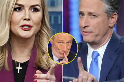 “YOUR BRAIN MISSED HAIR AND MAKEUP.” What started as a playful jab from Jon Stewart turned into one of the most brutal on-air meltdowns Karoline Leavitt has ever faced.