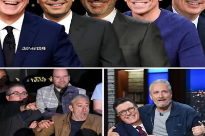 ‘WAY TO GO GUYS! WE NEED YOU NOW MORE THAN EVER!!’ — JIMMY FALLON AND OTHER TOP COMEDIANS SET TO HIT ‘THE LATE SHOW’ TO RALLY AROUND CANCELLED STEPHEN COLBERT!