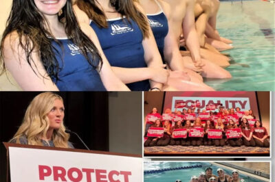 SHOCK BREAKING: A high school girls swim team has made headlines after refusing to compete against a biological male—sparking a fierce national debate. Citing fairness and safety, the team’s bold decision is being praised by some and criticized by others. What really led to their stance, and how are school officials responding? The whole story is causing controversy across the country.
