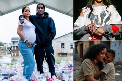 Rihanna and Asap Rocky made the people in the “slums” shed tears after days of hunger and thirst. “They appeared like angels, they saved our lives, they told us…” Rihanna with a pitiful face whispered to everyone 5 words that touched everyone!
