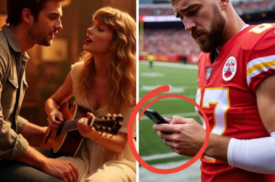 SHOCK: Taylor Swift is busy with a project involving her ex-boyfriend while Travis Kelce is sweating it out at the Chiefs Training Camp — and his reaction left the entire training field stunned when his phone suddenly received a mysterious call.