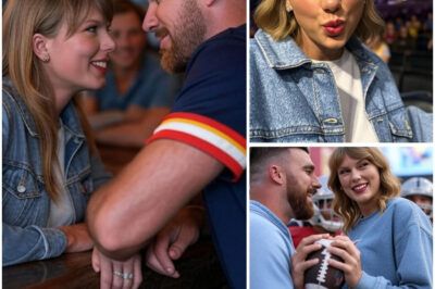 Taylor Swift ruined Travis Kelce’s moment at Tight End University in the most unexpected way—by ruining his hilarious moment with Raiders tight end Ian Thomas. Taken on June 23, 2025, the hilarious photo set social media ablaze. But that wasn’t the end of it—later that night, Swift and Kelce were spotted getting cozy at a local bar, and fans couldn’t stop speculating. Was this the cutest “Tayvis” moment yet—or was there something bigger going on behind the scenes?