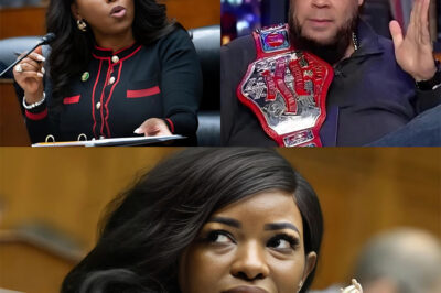 Behind-the-scenes Chaos: Tyrus Silences Crockett Live—Producers Panic, Moderators Stunned, and Viewers Crown Him “Hammer of Truth”. A typical discussion has gone down in television history as Tyrus unleashes a barrage of brutal truths that leave Jasmine Crockett in a state of shock. As the moderator freezes, witnesses say Crockett searches the room for a lifeline—but none appears. The segment ends with an abrupt exit and a stunned audience. Now, fans are hailing Tyrus as the “Hammer of Truth,” while critics are trying to contain the fallout. What exactly did he say that set things off?