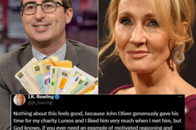 WAR Erupts: J.K. Rowling Slams John Oliver for Criticism of Transgender Athlete — “Spitting Bull**” Sparks Firestorm**. Tensions are boiling as J.K. Rowling lashes out at HBO host John Oliver following his controversial monologue about transgender athletes. Calling his comments “spitting bull****,” Rowling’s response has sparked a fierce culture war. But what exactly did Oliver say to spark such fury—and how are fans, critics, and other celebrities responding to the escalating war of words?