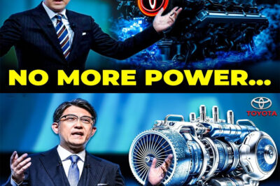 BREAKING: Toyota CEO just unveiled a revolutionary WATER-powered engine—and it’s no longer a concept. It’s real, it works, and it’s officially ready for mass production. Is this the beginning of the end for both gas-powered and electric cars? What’s inside this groundbreaking technology has the entire automotive world in awe—and you’ll want to know why.