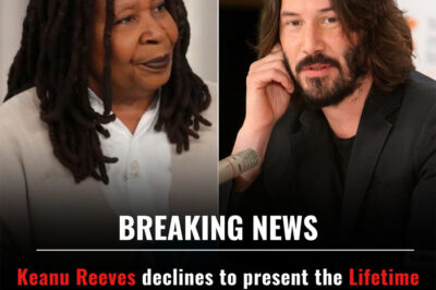 SHOCKING HOLLYWOOD RIP: Keanu Reeves refused to present Whoopi Goldberg with a Lifetime Achievement Award — and his reason shocked everyone: “She’s not a good person… she doesn’t deserve this award.” What really happened behind the scenes? The full story will leave you speechless.
