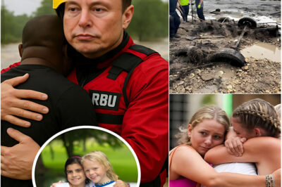 No one saw it coming—especially not Michael, sleep-deprived and distraught, standing alone on the side of a flooded road with only a photo of his missing daughter. The floodwaters were raging, rescue teams were overwhelmed, and hope was fading. Reporters watched from afar. Neighbors whispered prayers. Then, out of nowhere, a dust-covered Cybertruck rolled in—and out stepped Elon Musk. No cameras. No entourage. Just muddy boots, rolled-up sleeves, and a look in his eyes that said he wasn’t here for the headlines. What he did next left onlookers speechless… and changed a father’s life forever.