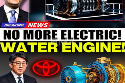 Toyota Shocks Auto Industry With Revolutionary Water-Powered Hydrogen Engine