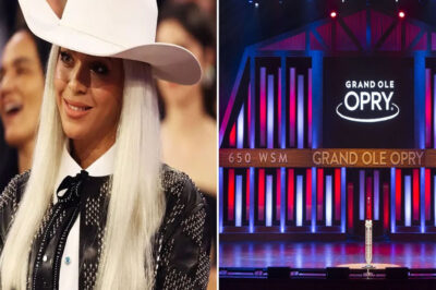 SHOCKING BAN: Beyoncé banned from the Grand Ole Opry for life—”You’re not country, play dress-up,” sources claim. The shocking decision sparked outrage, applause, and a fierce culture clash. What really happened behind the scenes?