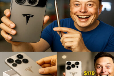 BREAKING: Tesla Launches $179 Pi Phone with Solar Charging & Starlink – Apple in Panic Mode?