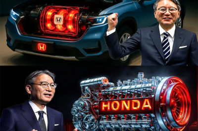 Is an industry earthquake imminent? Honda’s CEO just revealed details about a revolutionary new engine — and insiders say it could shake up the entire world of electric vehicles. What makes this breakthrough so groundbreaking? And why are major automakers scrambling behind the scenes? The full story could reshape the future of electric vehicles…
