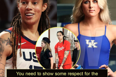 Riley Gaines laid into Brittney Griner for kneeling during the National Anthem.”You don’t have to sing or anything, but you need to show some respect for the country that saved you from a Russian Gulag.”