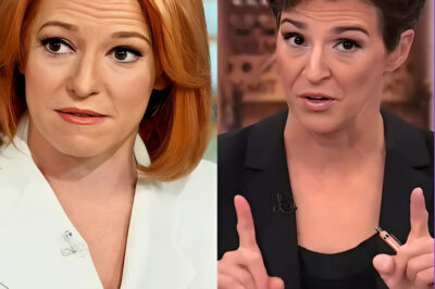 BREAKING SH0CK: Rachel Maddow has stunned fans with a cryptic confession, then quietly passed the torch to Jen Psaki—just as MSNBC begins slashing shows and rearranging its biggest stars.