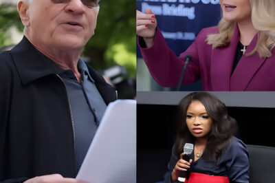 SHOCKING ATTACK: ROBERT DE NIRO SLAMS KAROLINE LEAVITT, CLAIMS “SHE’S NOT QUALIFIED TO BE A ROLE MODEL FOR WOMEN” — PUBLIC REACTION EXPLODES!