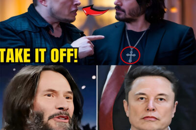 THIS JUST HAPPENED: Elon Musk’s First-Class Mockery of Keanu Reeves’ Necklace Backfires with an Epic Retort. During a first-class encounter, Elon Musk mocked Keanu Reeves’ necklace, only to be met with a retort from Keanu that left the cabin in stunned silence and Musk reconsidering his words. The shocking details behind will leave you speechless