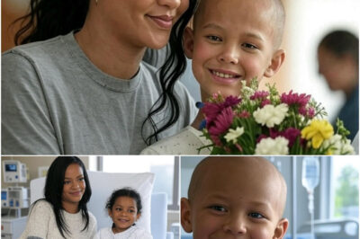 “The most desperate thing is…” Rihanna was touched by the journey of a child fighting a brain tumor, Rihanna’s next gesture surprised the doctor and nurse there and then moved them to tears.