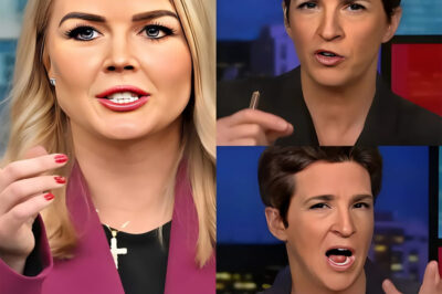 Rachel Maddow DEMANDS Security to REMOVE Karoline Leavitt from Set After Explosive Confrontation! In a shocking turn of events, Rachel Maddow demanded security remove Karoline Leavitt from the set after a fiery exchange that quickly escalated beyond control. The intense confrontation left the studio in chaos as Leavitt’s bold remarks pushed Maddow to the brink. What was said that triggered Maddow to take such drastic action, and how did the situation spira…