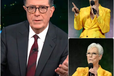 Jamie Lee Curtis Accuses CBS of Silencing Her After Colbert’s Exit — Bombshell Claim Sends Shockwaves Through Late-Night TV