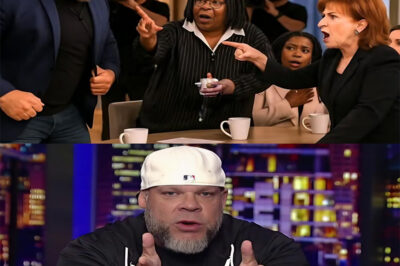 Whew!“Cut it. I said CUT IT. GET HIM OFF MY SET.” Tyrus Erupts on The View — Accuses Hosts of “Weaponizing Wokeness” Before Walking Off in Chaos Daytime TV just went nuclear (again). In a fiery showdown with The View co-hosts, Tyrus didn’t just push back—he detonated. “You people don’t debate. You ambush,” he thundered before slamming the table, accusing them of silencing dissent and “performing outrage.” Navarro called him a bully. Joy Behar stood up. Whoopi screamed to cut the feed. Tyrus ripped off his mic and stormed off live on air.”…