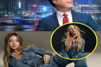 CBS BLEEDS MILLIONS as Colbert’s ‘Woke’ Comedy Backfires—Network Faces $50 Million Annual Meltdown! Meanwhile, Sydney Sweeney STUNS Wall Street: One Denim-Clad Appearance Skyrockets American Eagle’s Value by $200 Million in a Single Day! Industry Insiders REEL as TV’s Biggest Gamble Collides with Hollywood’s Hottest Star—Is Colbert Sinking CBS While Sweeney Saves Retail? Social Media ERUPTS: ‘How Did One Actress Outperform a Network?’ Executives PANIC, Shareholders Demand Answers, and Viewers Are Left Wondering—Is This the End of Late-Night TV’s Golden Age or the Dawn of a New Celebrity Power Era? You Won’t Believe the Numbers!