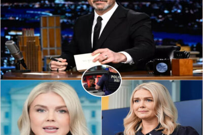 “I Was Asked to Read It. But I Wasn’t Prepared for What It Would Mean.” — Karoline Leavitt Breaks from the Script, and Jimmy Kimmel Says What No One Else Dared to Admit