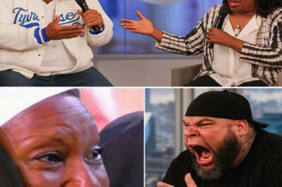 “Cut It! Get Him Off My Set!” — Whoopi Goldberg’s Meltdown Can’t Stop Tyrus From Torch­ing ‘The View’ On Live TV Whoopi screamed, but Tyrus didn’t back down. “YOU DON’T GET TO SILENCE ME — I’M NOT PART OF YOUR SCRIPTED CIRCUS!” he fired back, eyes locked on the stunned panel. Joy tried to mock him. Mistake. “FAKE LAUGHS WON’T HIDE YOUR LIES. I’M HERE TO BURN THE MASK OFF!” Before walking off, he left one final blow: “YOU WANTED A CLOWN — YOU GOT A TRUTH BOMB. DEAL WITH IT.” And with that, the studio fell silent. Social media? Exploded.
