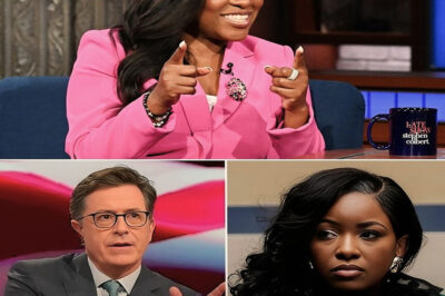 BREAKING: “Sometimes, You Just Have to Get Out” “If CBS Had Known… They Never Would Have Let Colbert Go.” After the surprise cancellation of The Late Show, Stephen Colbert has returned with a surprising twist — teaming up with Jasmine Crockett for a bold, unscripted show that’s already shaking up late-night television. It’s more than just a regular talk show; insiders say it’s a sharp blend of Colbert’s wit and Crockett’s blunt commentary, designed to challenge the industry’s status quo. Fans are buzzing, rivals are watching, and whispers inside CBS suggest the network may be kicking itself for letting Colbert go. Are the unlikely duo about to rewrite the rules of late-night — or are they betting it all on a show too bold to survive?