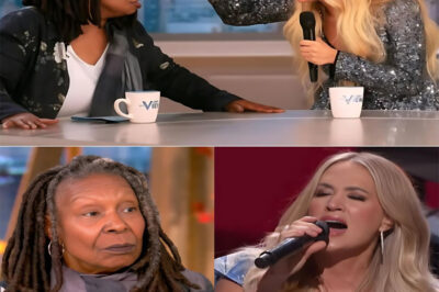 CARRIE UNDERWOOD DROPS A $50 MILLION LEGAL NUKE ON THE VIEW — WHOOPI GOLDBERG AT THE CENTER OF THE BLAST! What began as just another coffee-sipping, hot-topic morning on The View has exploded into one of the most shocking celebrity legal battles of the decade. Country music powerhouse Carrie Underwood isn’t just clapping back — she’s coming for blood, filing a staggering $50 million lawsuit that accuses the daytime juggernaut and Whoopi Goldberg of staging a “live-TV hit job” on her reputation. According to insiders, Carrie believes the on-air segment wasn’t harmless banter, but a calculated public takedown — “a televised ambush” designed to humiliate her in front of millions. Now, the Grammy-winning singer is reportedly gearing up to drag everyone into court — the network, the producers, and every co-host who so much as nodded along. “She’s locked, loaded, and ready to roll,” one source close to the star revealed. “They thought they could smear her with a smile — now she’s about to air every dirty secret they’ve got.” Behind the scenes, whispers say ABC execs are scrambling, emergency meetings have been called, and lawyers are on high alert. Staffers have even been warned to “watch their words,” as Carrie’s legal team is allegedly compiling a dossier of every questionable moment that aired. And here’s the twist — industry insiders claim this case could become a landmark battle over how far live television can go before crossing into defamation territory. If Carrie wins, it might not just be The View that takes the hit… it could change the rules of unscripted TV forever. For now, the cameras may have turned off that morning — but Carrie Underwood is making sure the spotlight stays exactly where she wants it: on them