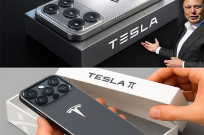 BREAKING: Elon Musk Unleashes $990 Tesla Pi Phone in Bold Strike Against Apple — Smartphone War Erupts as Tesla’s First-Ever Device Boasts Seamless Integration With Tesla Cars, Built-in Starlink Satellite Internet, Solar Charging, AI-Powered Neural Interface, and a Sh0cking Feature That’s Never Been Seen on Any iPhone — Apple’s Silence Says Everything