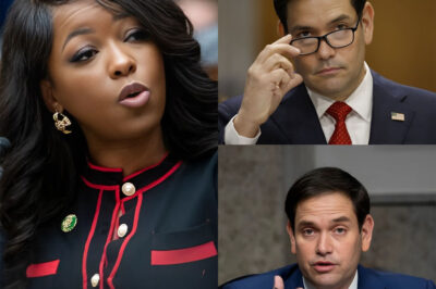 Rubio harshly: “I argue with facts, you argue with attitude. The TV audience may applaud, but the law does not respond to expressions.” – a cold political stab that left Jasmine frozen for a few seconds In the middle of the tense hearing, Marco Rubio launched a cold, knife-like response. Without raising his voice, he made the whole room pause with his implicit argument. Jasmine Crockett was momentarily stunned, and public opinion was fiercely divided. Is this a harsh truth or a political manipulation?