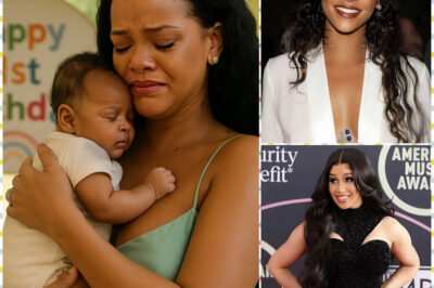 1 Day Ago: Cardi B Makes A Shocking Appearance At Rihanna’s First Birthday Party, Bringing An Expensive Gift And Wishes That Silence The Whole Audience Before She Bursts Out In Tears