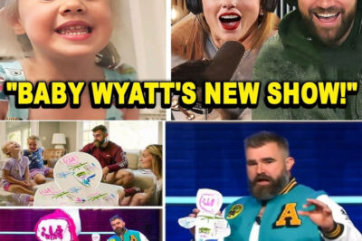 Wyatt Kelce’s Shocking New Mascot for Jason Kelce’s Late Night Show Will Leave You Speechless – You Won’t Believe What He’s Unleashed!..